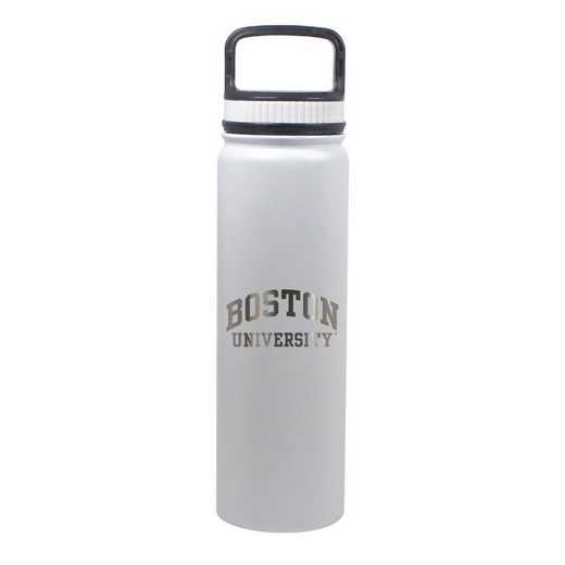BDSE24-WH-103509: 24 OZ WHITE STAINLESS BOTTLE