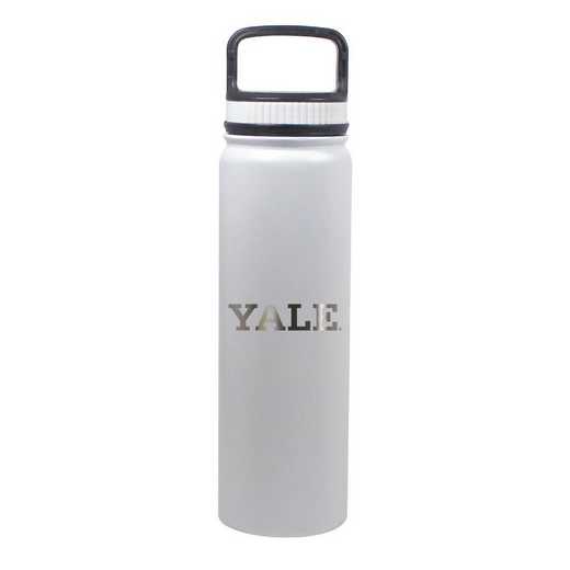 BDSE24-WH-130814: 24 OZ WHITE STAINLESS BOTTLE