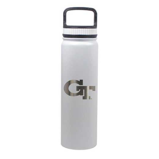 BDSE24-WH-130872: 24 OZ WHITE STAINLESS BOTTLE