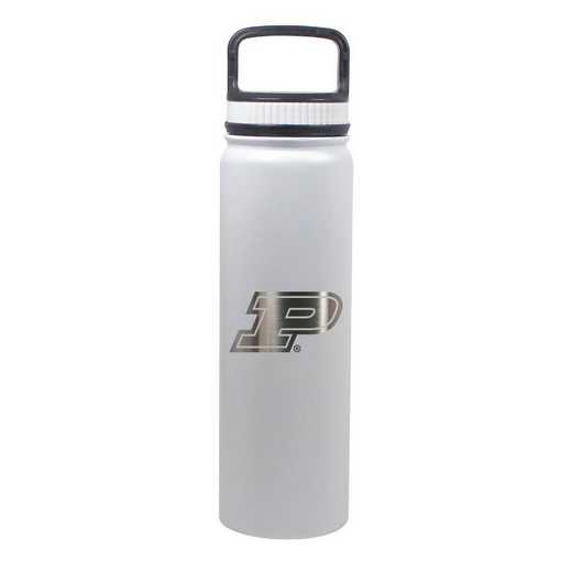 BDSE24-WH-130941: 24 OZ WHITE STAINLESS BOTTLE