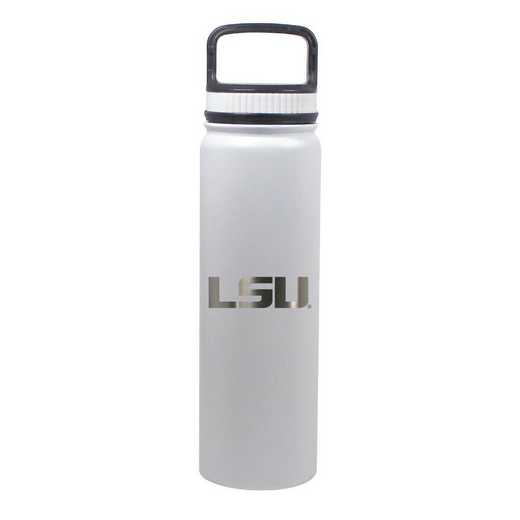BDSE24-WH-130996: 24 OZ WHITE STAINLESS BOTTLE