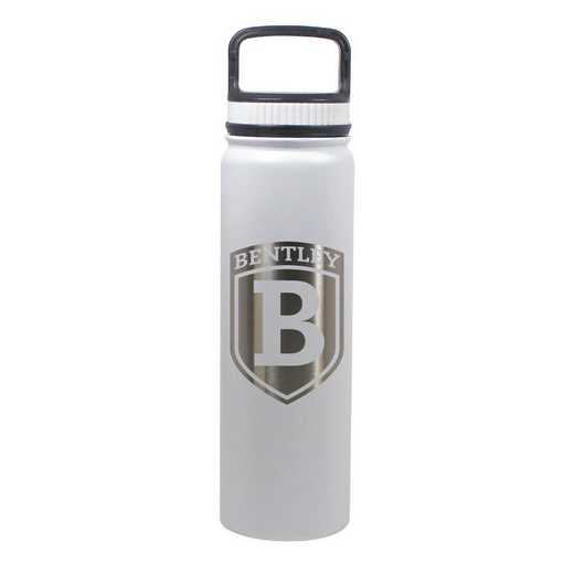 BDSE24-WH-131012: 24 OZ WHITE STAINLESS BOTTLE