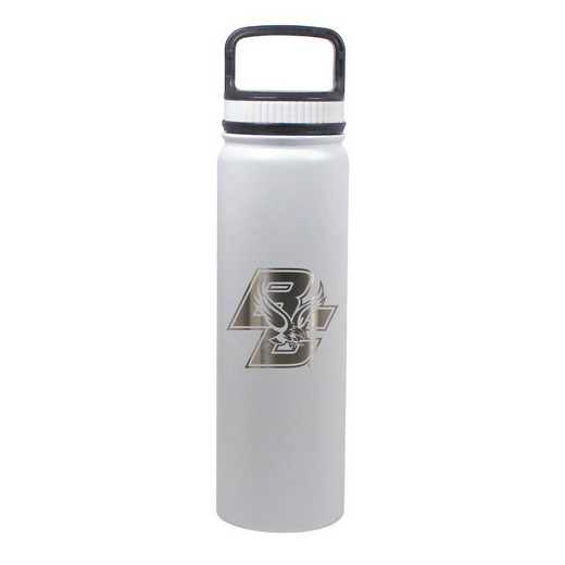 BDSE24-WH-131015: 24 OZ WHITE STAINLESS BOTTLE