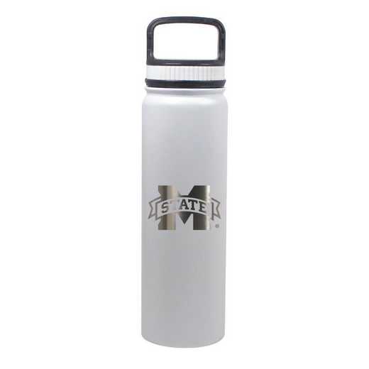 BDSE24-WH-131170: 24 OZ WHITE STAINLESS BOTTLE