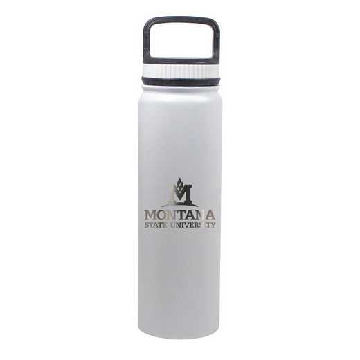 BDSE24-WH-131182: 24 OZ WHITE STAINLESS BOTTLE