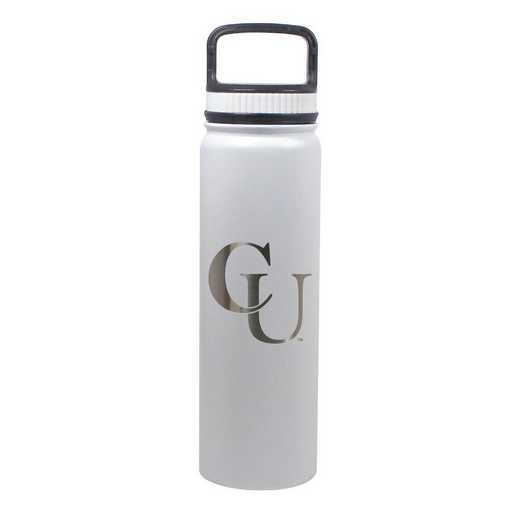 BDSE24-WH-131185: 24 OZ WHITE STAINLESS BOTTLE