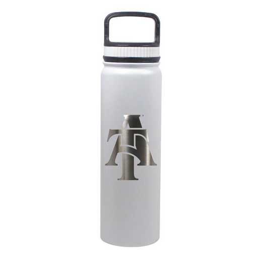 BDSE24-WH-131204: 24 OZ WHITE STAINLESS BOTTLE