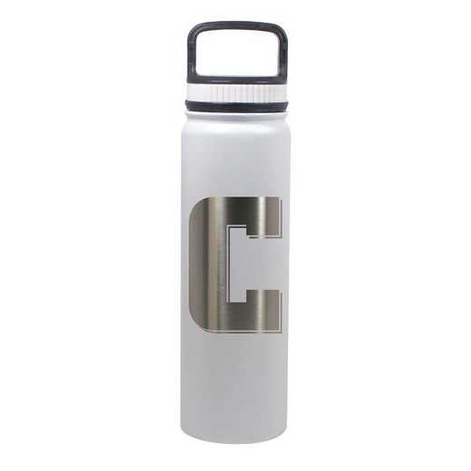 BDSE24-WH-131304: 24 OZ WHITE STAINLESS BOTTLE