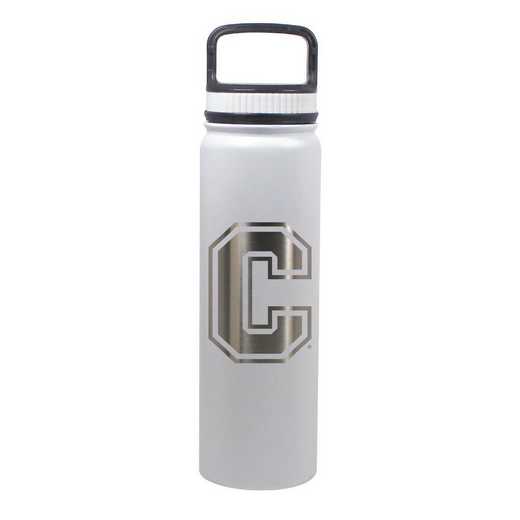 BDSE24-WH-131305: 24 OZ WHITE STAINLESS BOTTLE