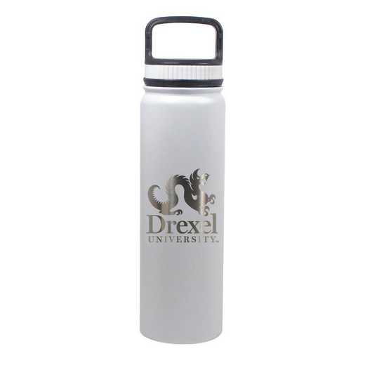 BDSE24-WH-131478: 24 OZ WHITE STAINLESS BOTTLE