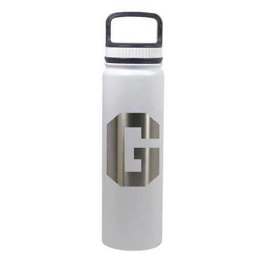 BDSE24-WH-131484: 24 OZ WHITE STAINLESS BOTTLE