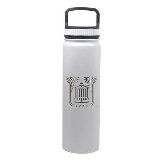 BDSE24-WH-131541: 24 OZ WHITE STAINLESS BOTTLE