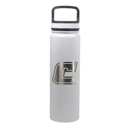 BDSE24-WH-131566: 24 OZ WHITE STAINLESS BOTTLE