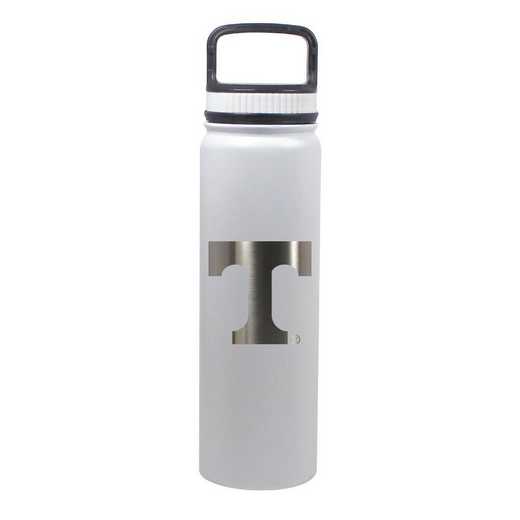 BDSE24-WH-131567: 24 OZ WHITE STAINLESS BOTTLE