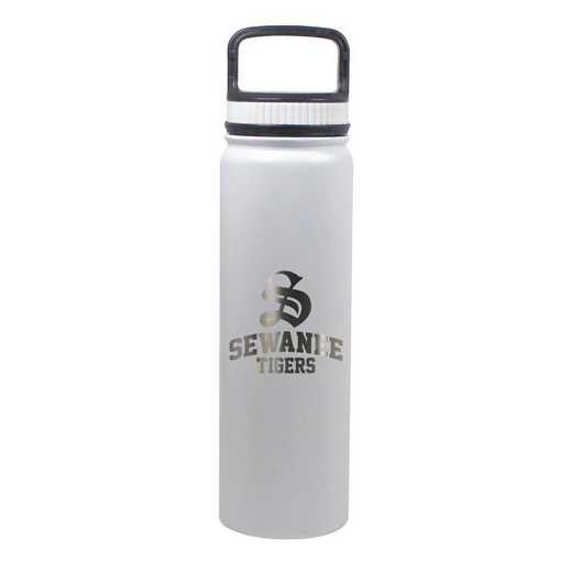 BDSE24-WH-131570: 24 OZ WHITE STAINLESS BOTTLE