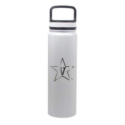 BDSE24-WH-131571: 24 OZ WHITE STAINLESS BOTTLE