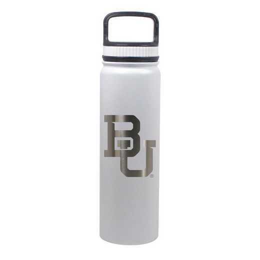 BDSE24-WH-131575: 24 OZ WHITE STAINLESS BOTTLE