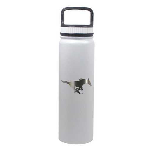 BDSE24-WH-131624: 24 OZ WHITE STAINLESS BOTTLE