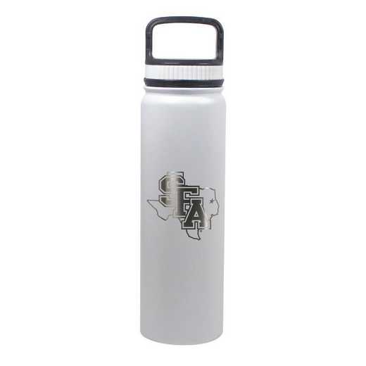BDSE24-WH-131629: 24 OZ WHITE STAINLESS BOTTLE