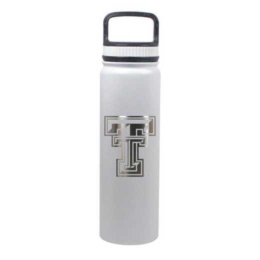 BDSE24-WH-131657: 24 OZ WHITE STAINLESS BOTTLE