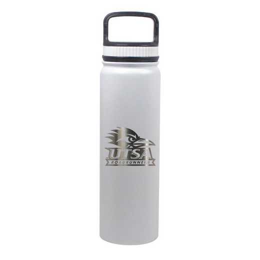 BDSE24-WH-131665: 24 OZ WHITE STAINLESS BOTTLE