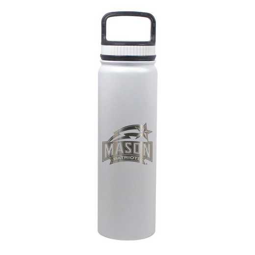 BDSE24-WH-131696: 24 OZ WHITE STAINLESS BOTTLE