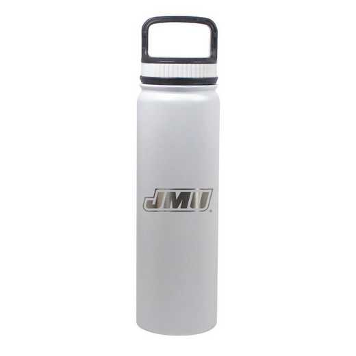 BDSE24-WH-131698: 24 OZ WHITE STAINLESS BOTTLE