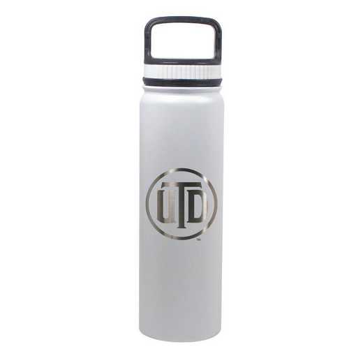 BDSE24-WH-133272: 24 OZ WHITE STAINLESS BOTTLE