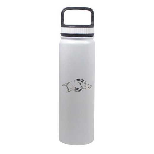 BDSE24-WH-135141: 24 OZ WHITE STAINLESS BOTTLE
