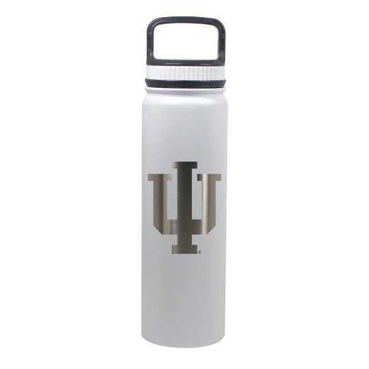 BDSE24-WH-135331: 24 OZ WHITE STAINLESS BOTTLE