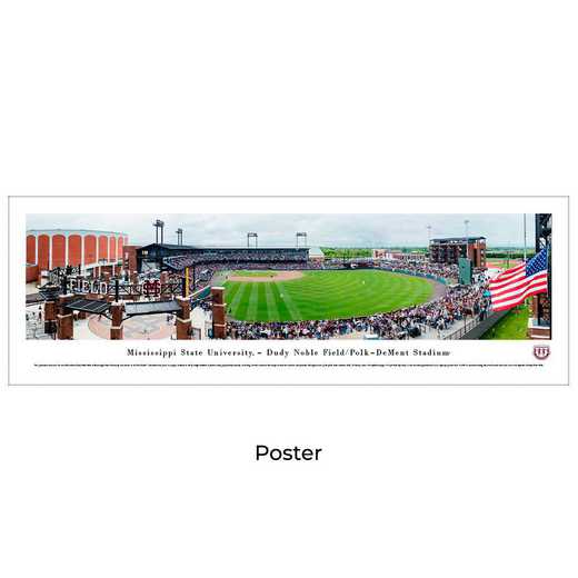 MSSU7: Mississippi State Bulldogs Baseball, Unframed