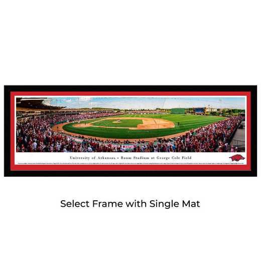 UAR7M: Arkansas Razorback Baseball, Select Frame