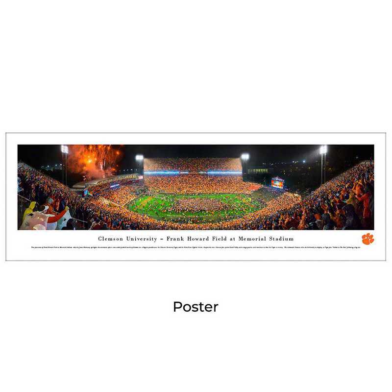 Clemson Tigers Football Panoramic Print