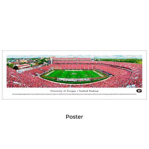 UGA5: Georgia Bulldogs Football #5, Unframed Poster