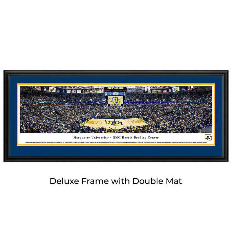 Marquette Golden Eagles Basketball Panoramic Print