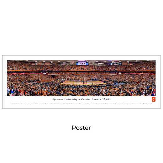 SYRU3: BW Syracuse Orange Basketball, Unframed