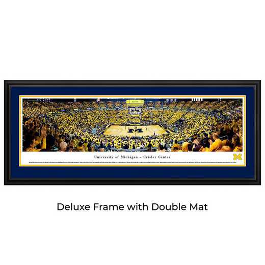 UMI7D: BW Michigan Wolverines Basketball- Deluxe