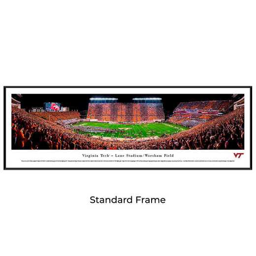 VAT4F: Virginia Tech Hokies Football #4 - Stadium Stripe  - Standard