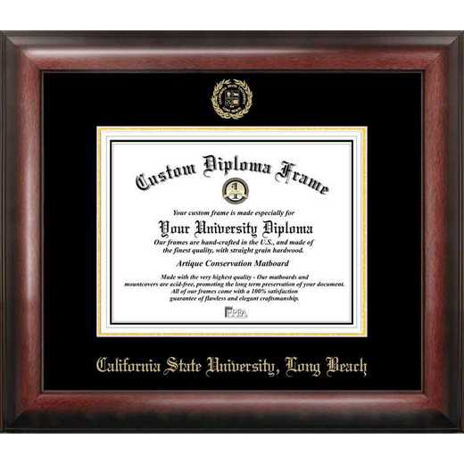 CA923GED-1185: Cal State Long Beach 11w x 8.5h Diploma Frame