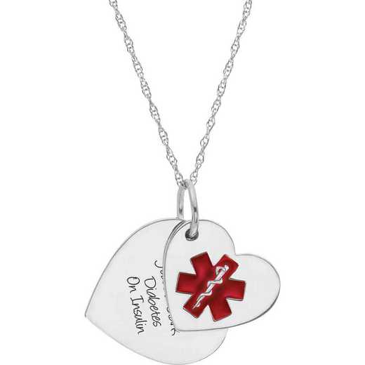 Ladies' Medical ID Personalized Pendant