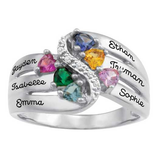 Mother's Tenderness Ring with 4-6 Stones