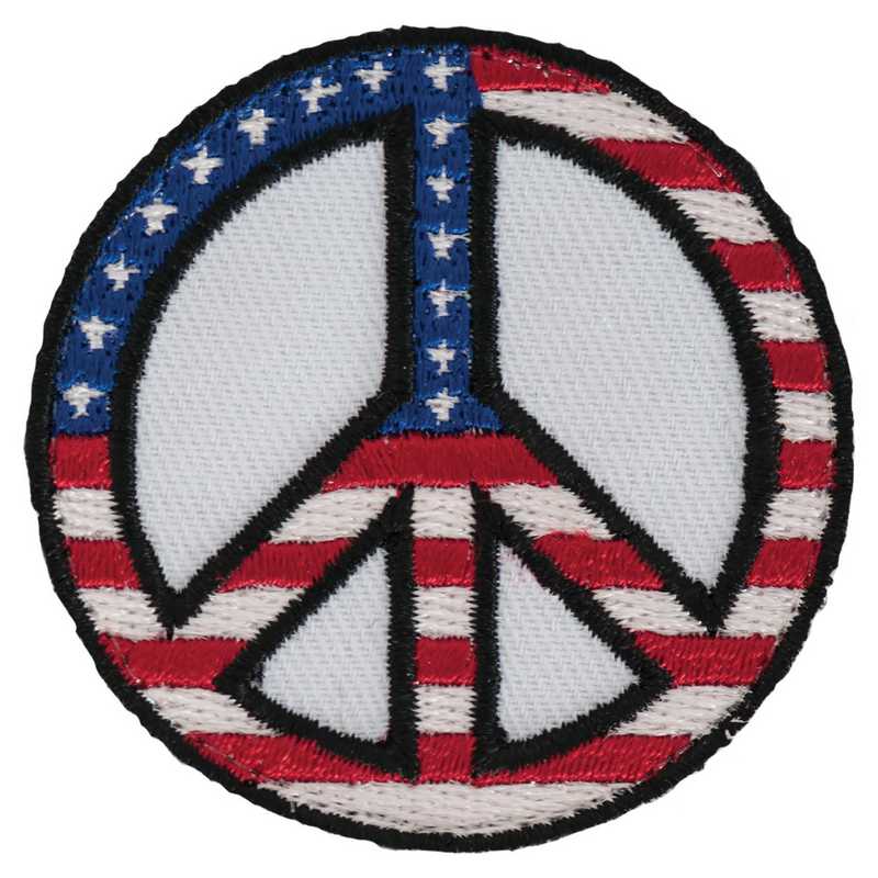 Patriotic Peace Sign Tee Patriotic Peace Sign Tee
