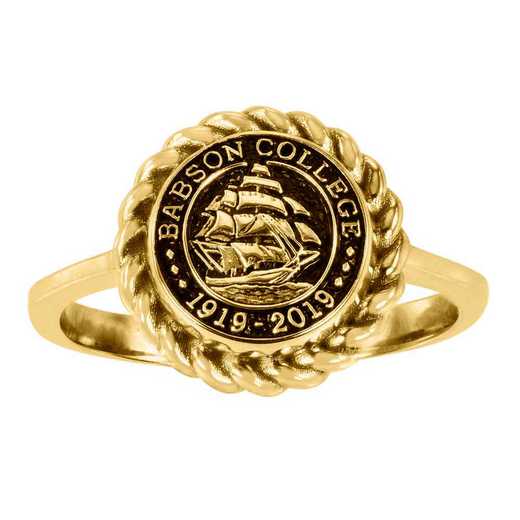 Babson College Coin Centennial Fashion Ring