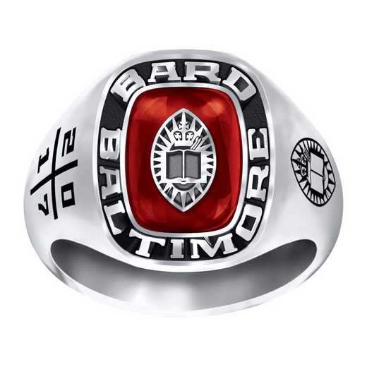 Bard High School Early College Baltimore Large Signet Ring with Stone