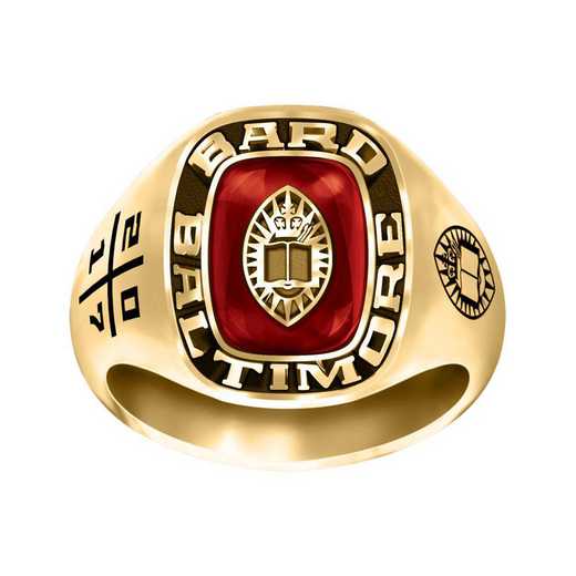 Bard High School Early College Baltimore Small Signet Ring with Stone