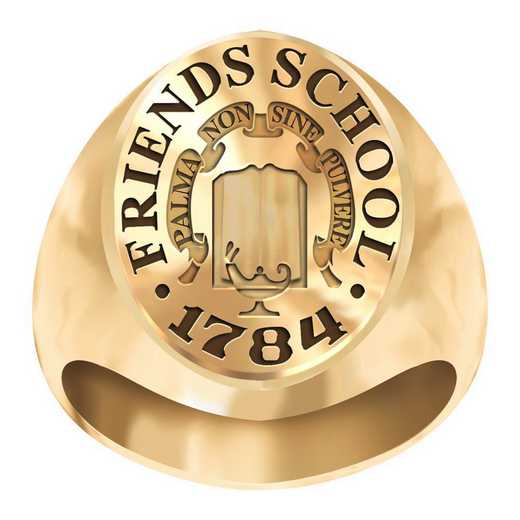 Friends School of Baltimore Large Signet Ring