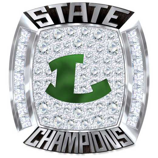 Longview Lobos 6A 2018 Championship Fan Ring