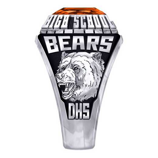 Men's Dekalb High School Official Ring