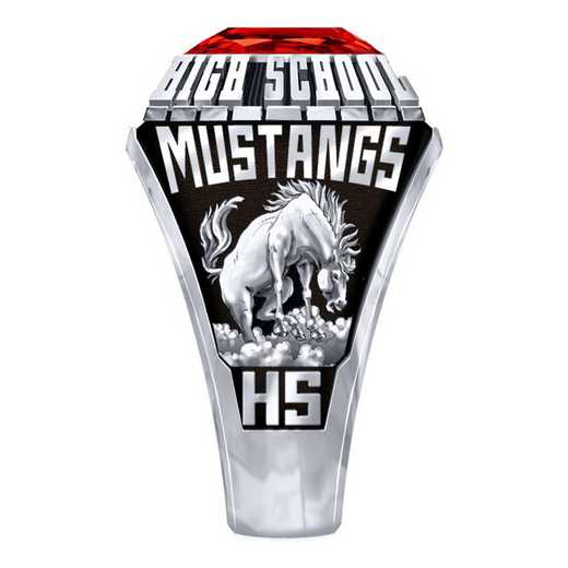 Men's Hughes Springs High School Official Ring