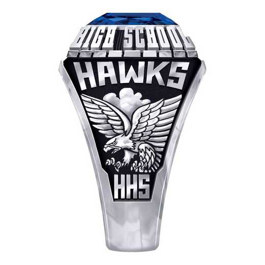 Men's Hawkins High School Official Ring